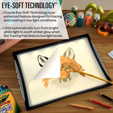 Crayola Light Up Tracing Pad with Eye-Soft Technology – Geoffs Club